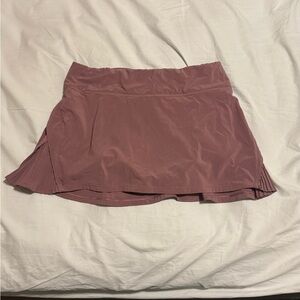 lululemon athletica Rose Mauve Pleated Active Skort
